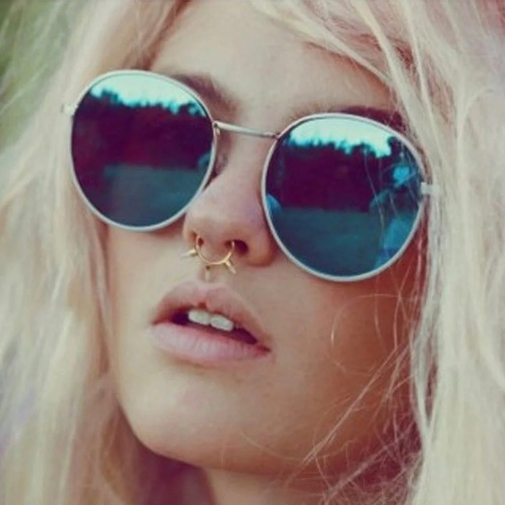 Wildfox Sunglasses: Dakota Deluxe (Antique Silver/Black) Blue Lenses New in Box - Picture 4 of 9